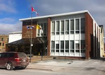 Exterior of Somme Branch 31 Royal Canadian Legion in Dartmouth